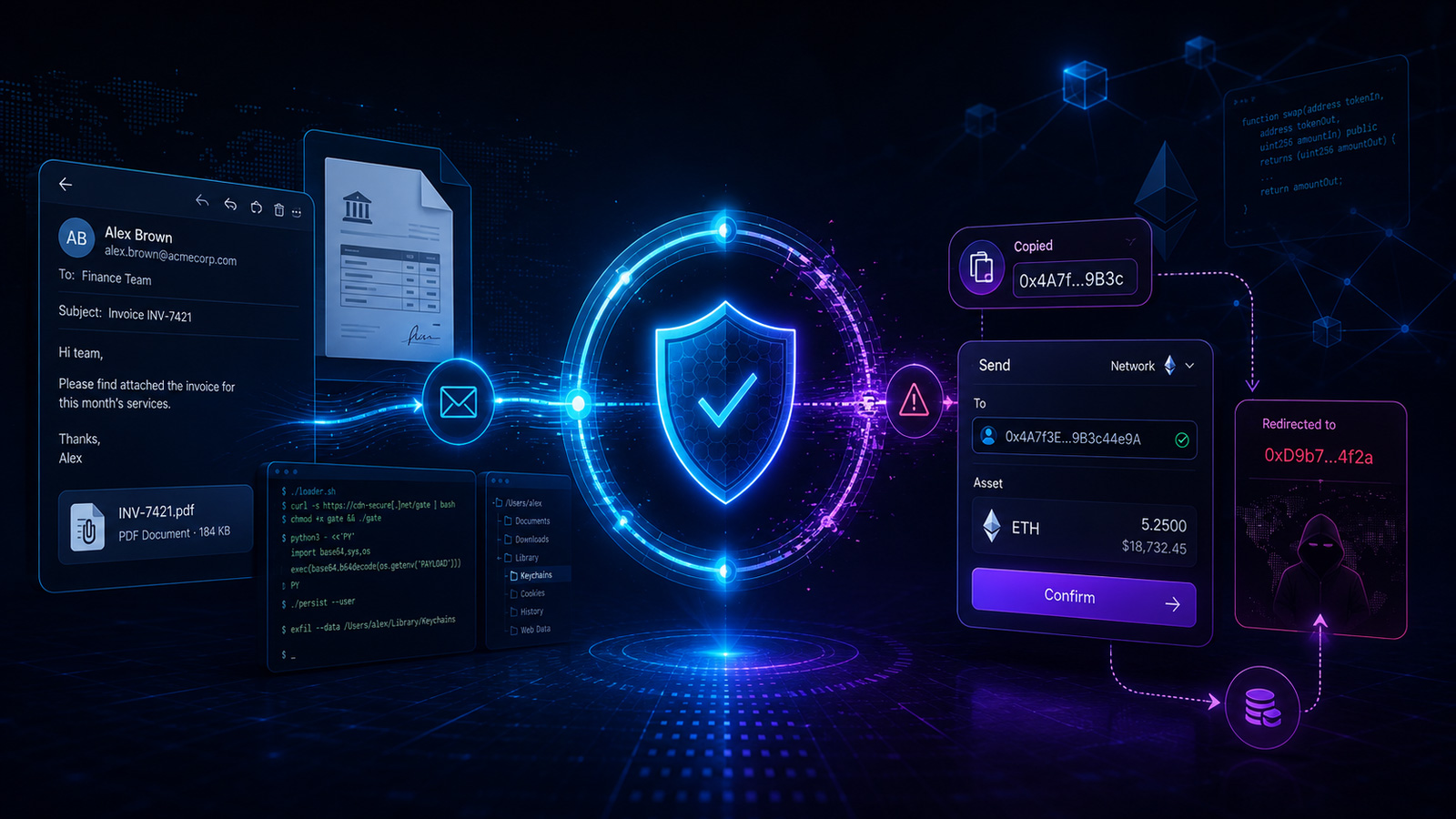 H1 2026 Attack Chains: Email Hijacking and Crypto Theft
